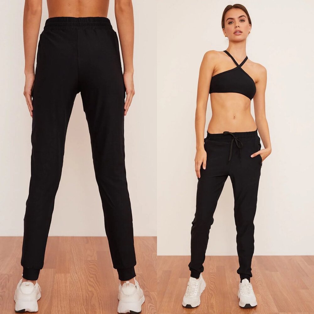 NWT Wolven Onyx Jogger Black Size Small